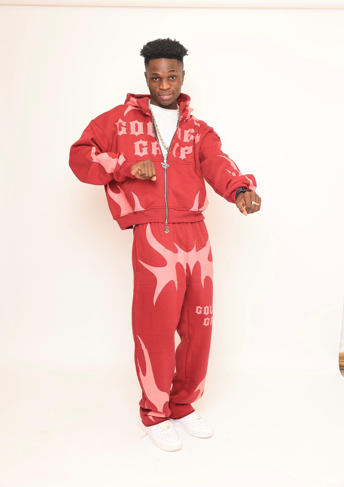 Golden Grip red pants