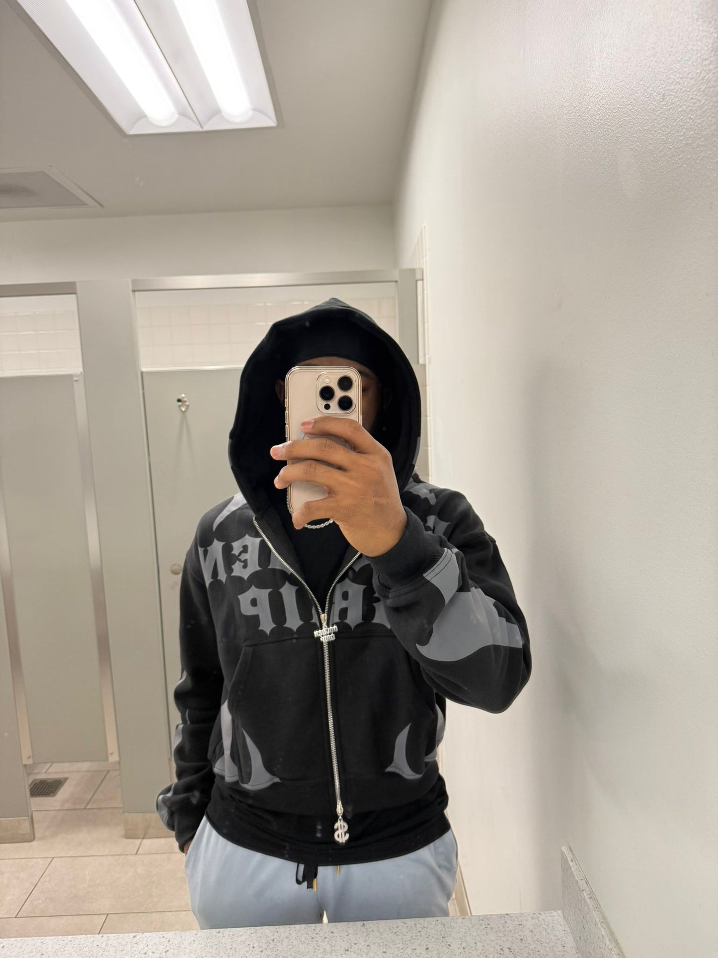 Golden Grip black zip up