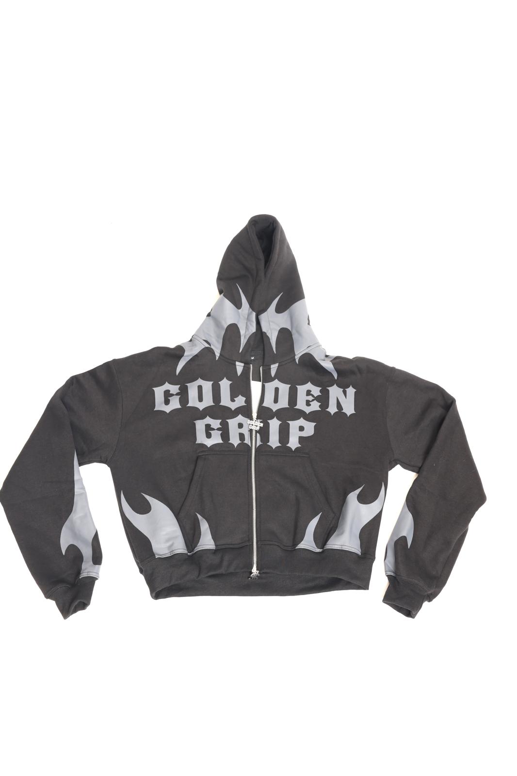 Golden Grip black zip up